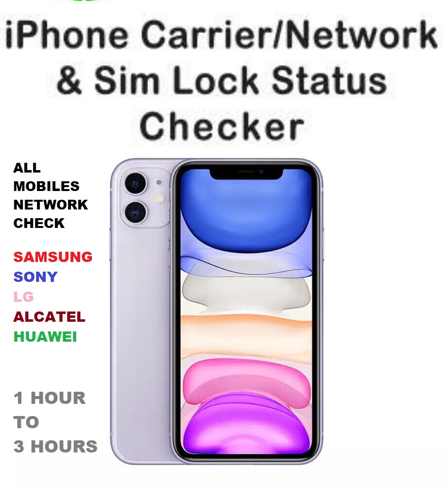 WORLDWIDE MOBILE NETWORK CHECK 1-3 HOURS